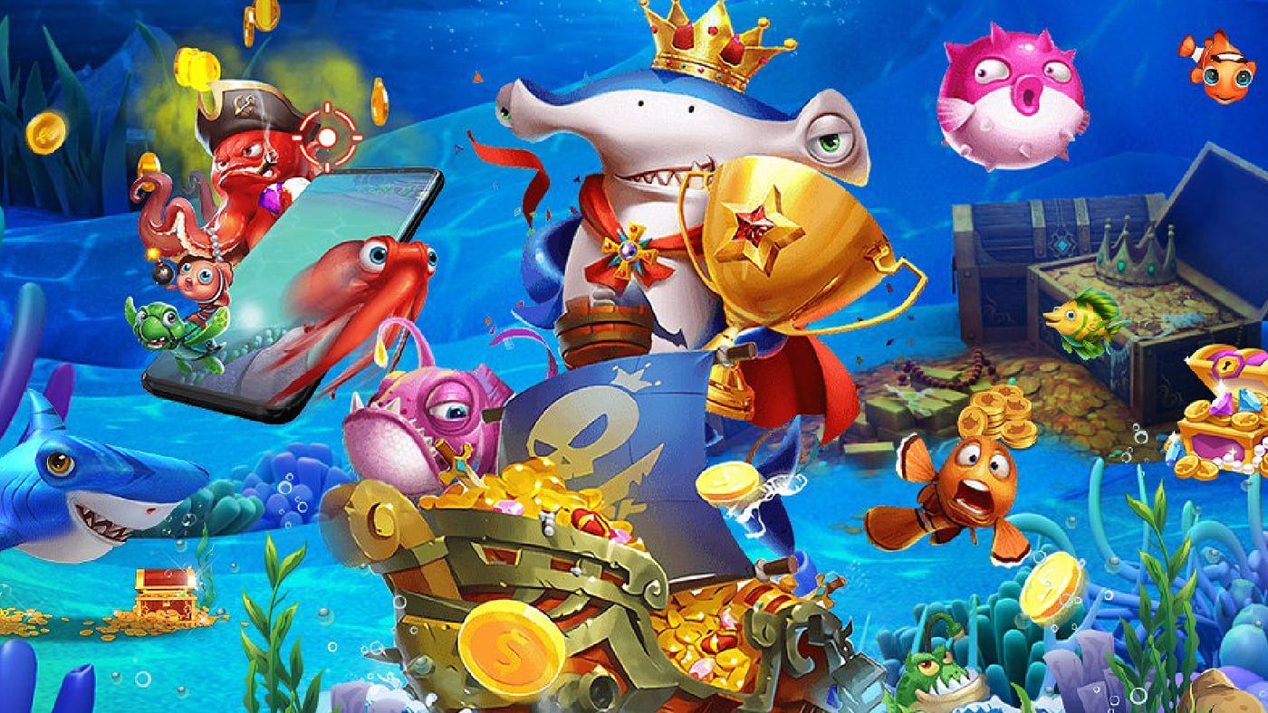 ฉากเกมยิงปลาสำหรับค้นพบจากล็อบบี้ W88