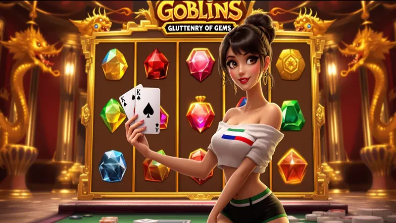 หน้าจอเกมสล็อตที่ใช้ประกอบการดูผลรอบเกม