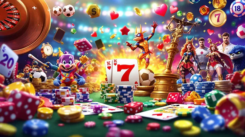 ภาพประกอบพื้นที่เกมและการทบทวนข้อมูลบัญชีบน w88